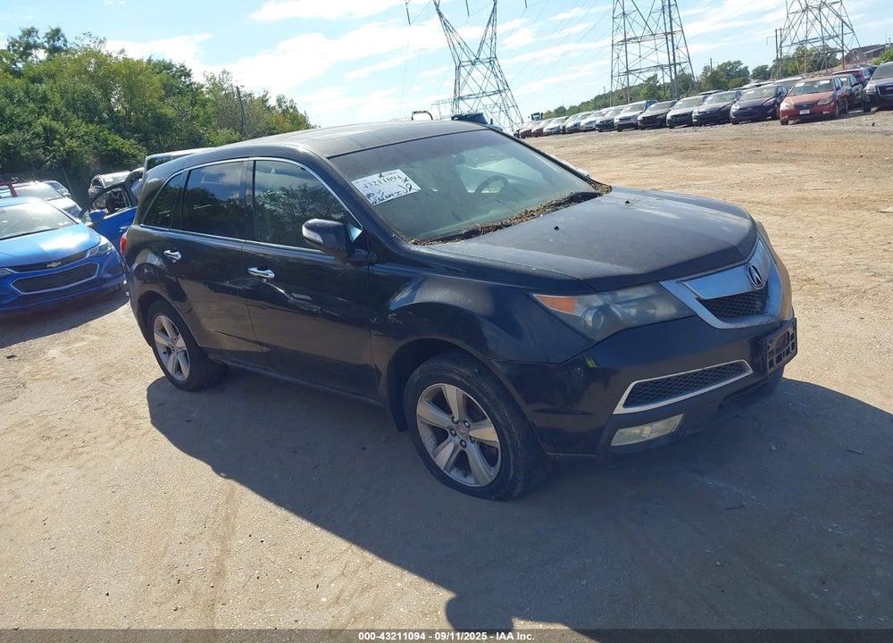 2012 ACURA MDX VIN: 2HNYD2H20CH538507