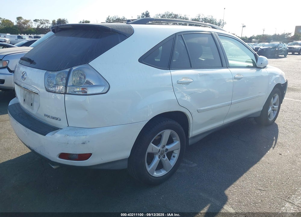 2007 LEXUS RX 350 VIN: 2T2GK31U17C003867