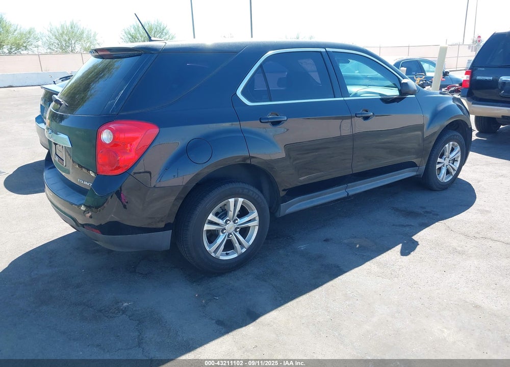 2013 CHEVROLET EQUINOX LS VIN: 2GNALBEK8D6338199