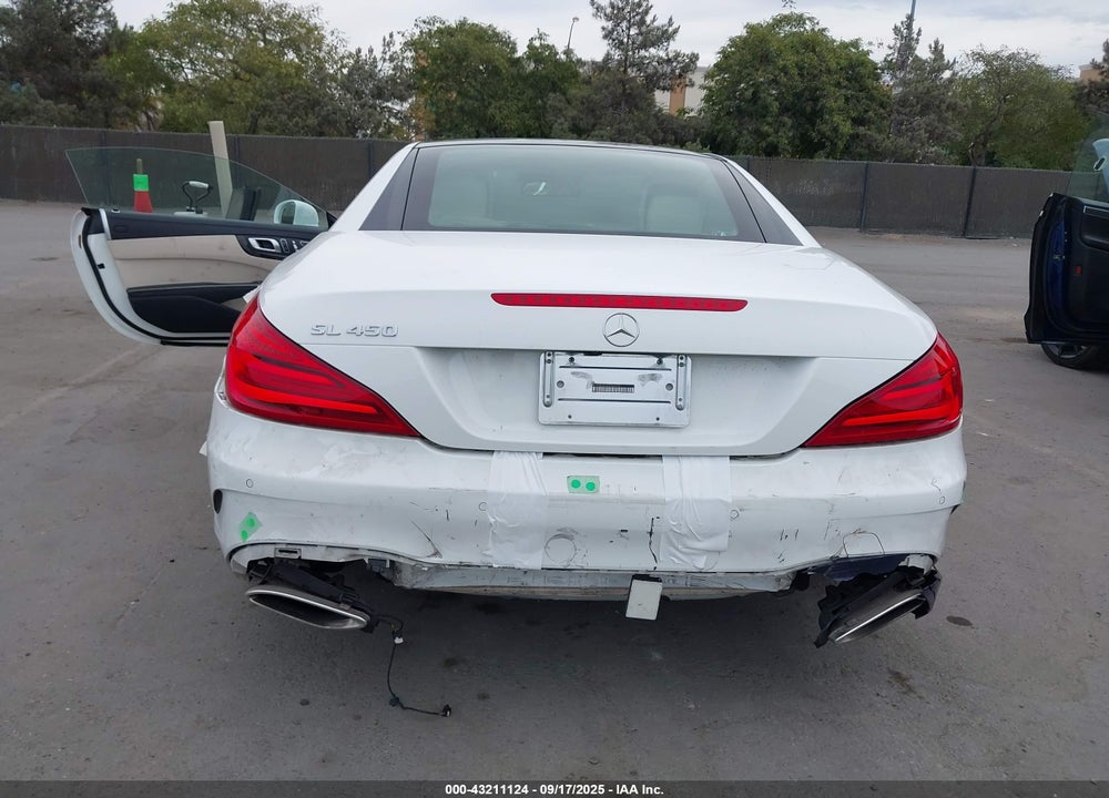 2017 MERCEDES-BENZ SL 450 VIN: WDDJK6GA0HF044739