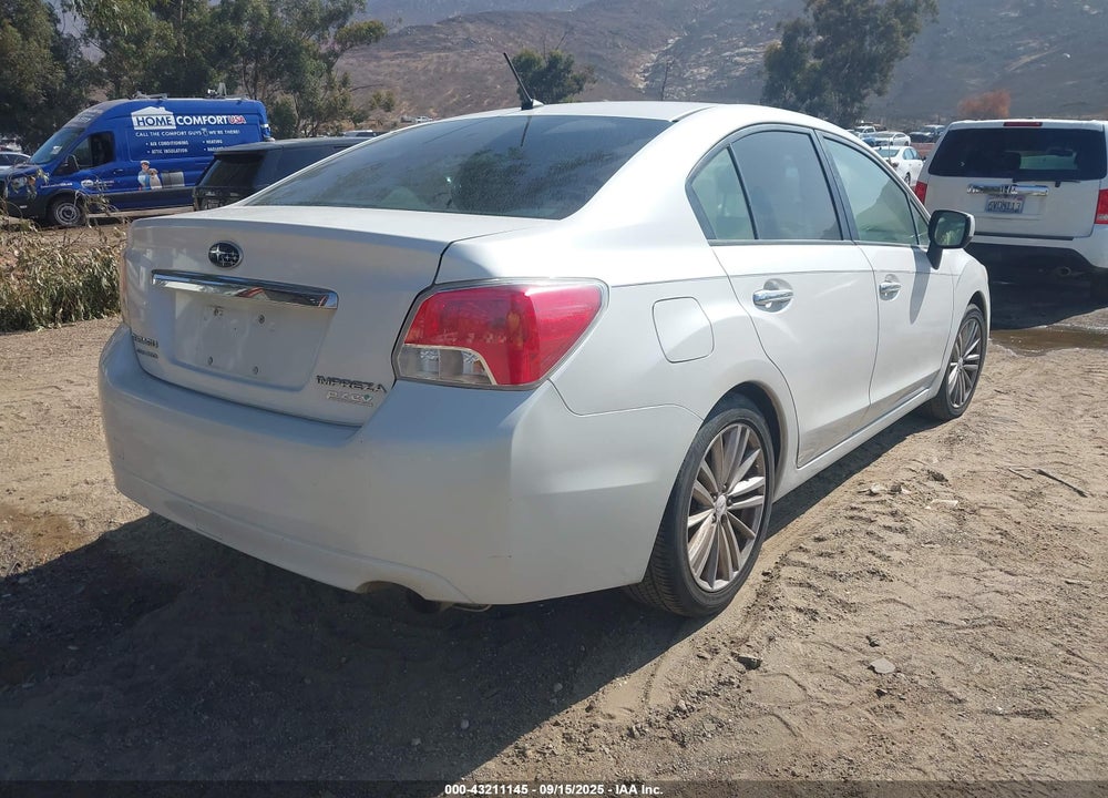 2013 SUBARU IMPREZA VIN: JF1GJAH68DH011917
