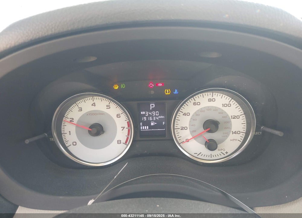 2013 SUBARU IMPREZA VIN: JF1GJAH68DH011917