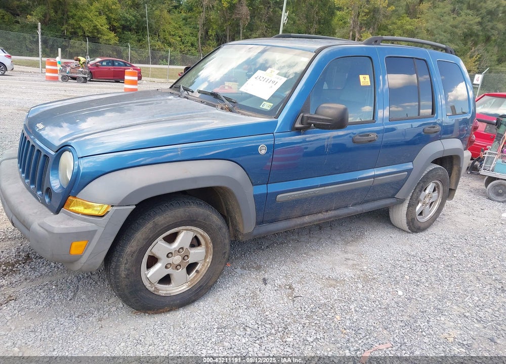2006 JEEP LIBERTY VIN: 1J8GL48K76W143612