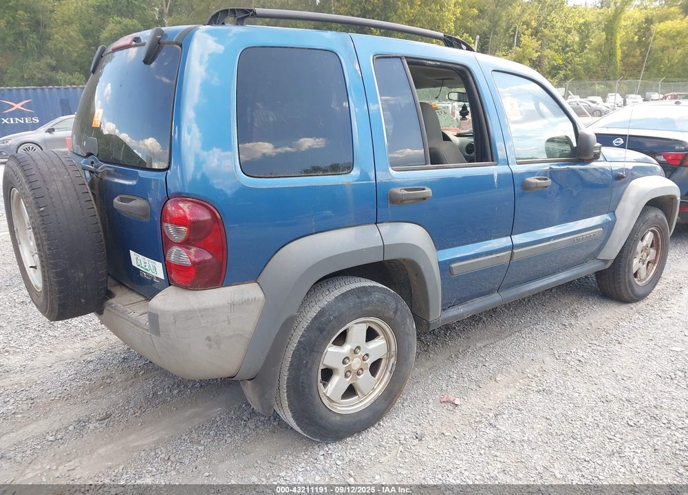 2006 JEEP LIBERTY VIN: 1J8GL48K76W143612