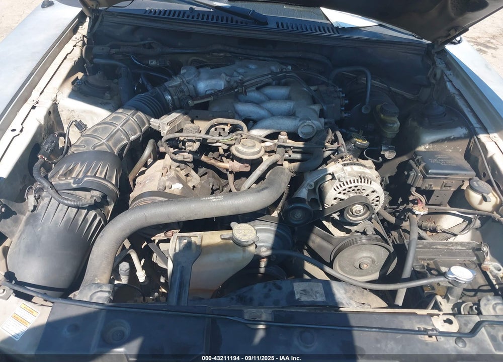 2000 FORD MUSTANG VIN: 1FAFP4043YF257491