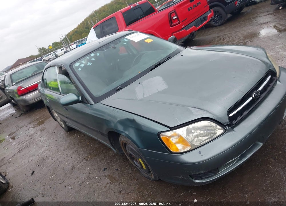 2000 SUBARU LEGACY L VIN: 4S3BE635XY7206675