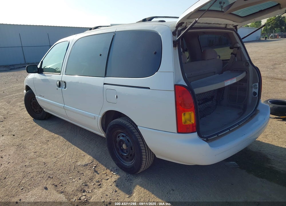 1999 NISSAN QUEST GLE/GXE/SE VIN: 4N2XN11TXXD806958