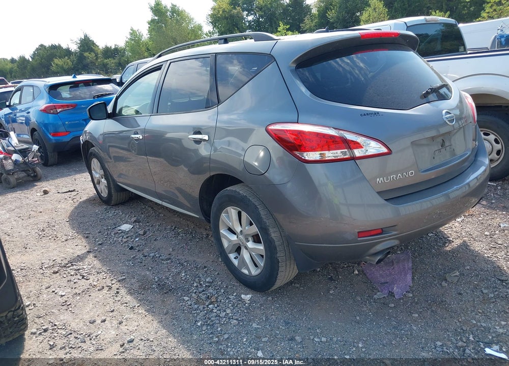 2014 NISSAN MURANO SL VIN: JN8AZ1MU3EW412953