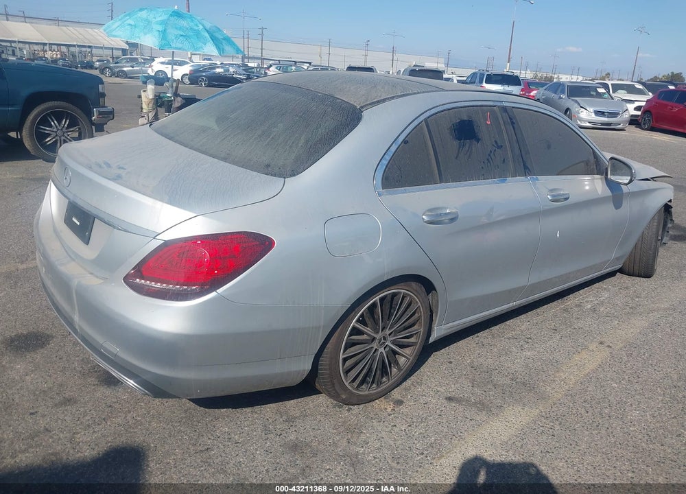 2021 MERCEDES-BENZ C CLASS VIN: W1KWF8DB8MR646509