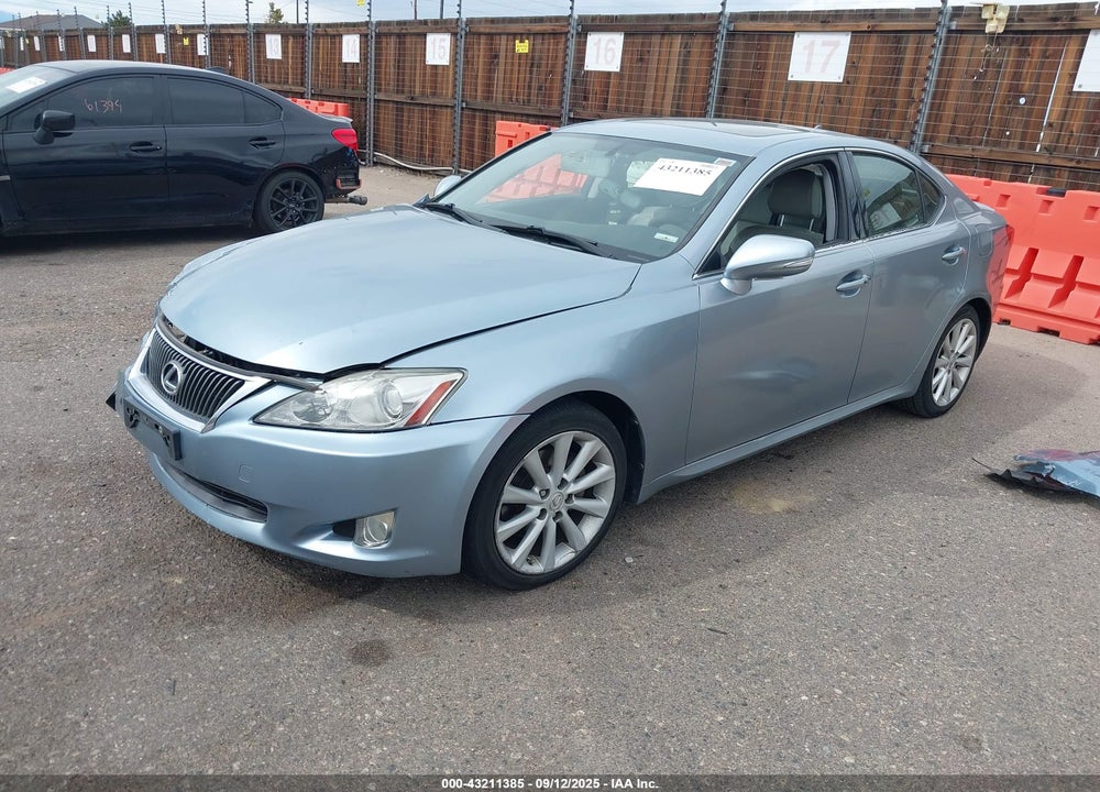 2009 LEXUS IS 250 VIN: JTHCK262995029538