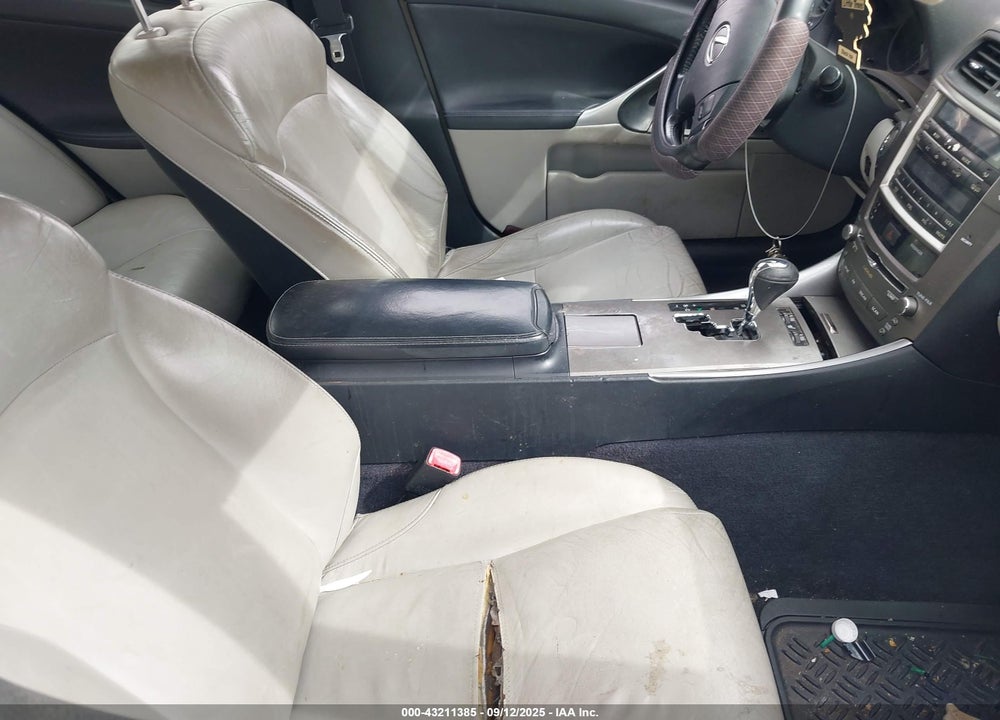 2009 LEXUS IS 250 VIN: JTHCK262995029538
