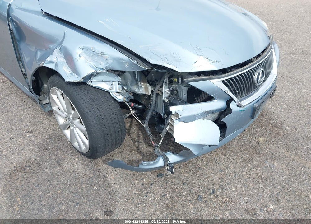 2009 LEXUS IS 250 VIN: JTHCK262995029538