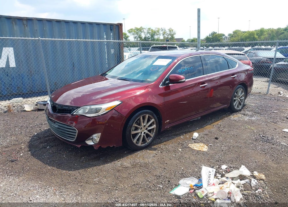 2014 TOYOTA AVALON XLE TOURING VIN: 4T1BK1EB4EU112928