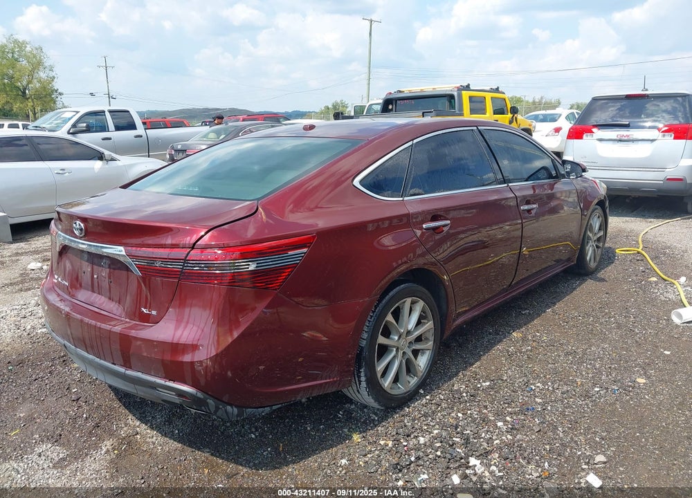 2014 TOYOTA AVALON XLE TOURING VIN: 4T1BK1EB4EU112928