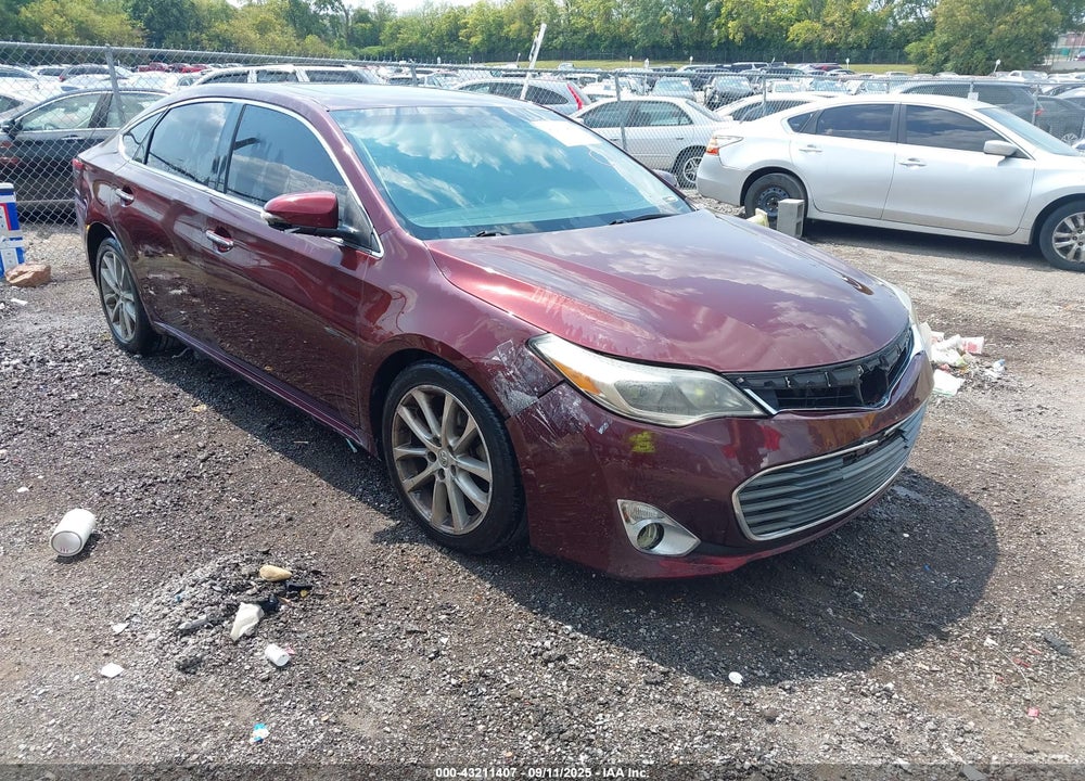 2014 TOYOTA AVALON XLE TOURING VIN: 4T1BK1EB4EU112928