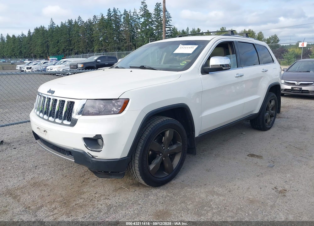 2011 JEEP GRAND CHEROKEE OVERLAND VIN: 1J4RS6GG5BC601844