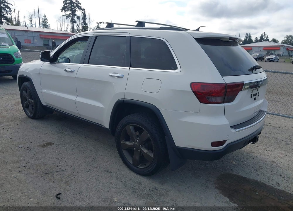 2011 JEEP GRAND CHEROKEE OVERLAND VIN: 1J4RS6GG5BC601844