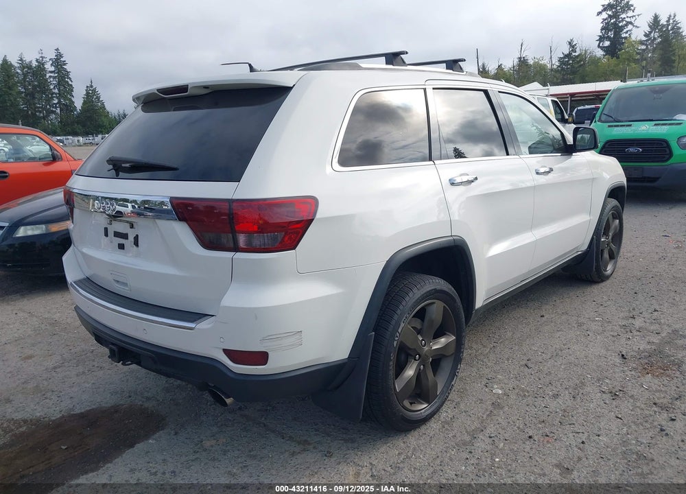 2011 JEEP GRAND CHEROKEE OVERLAND VIN: 1J4RS6GG5BC601844