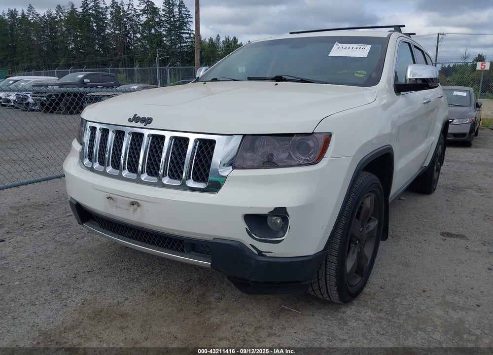 2011 JEEP GRAND CHEROKEE OVERLAND VIN: 1J4RS6GG5BC601844