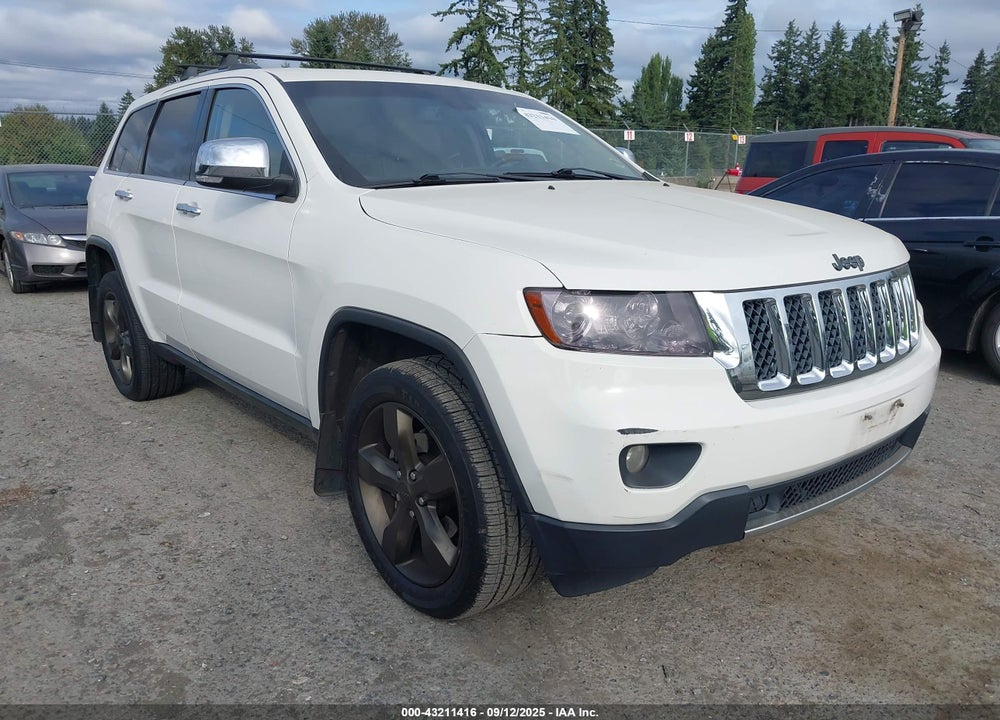 2011 JEEP GRAND CHEROKEE OVERLAND VIN: 1J4RS6GG5BC601844
