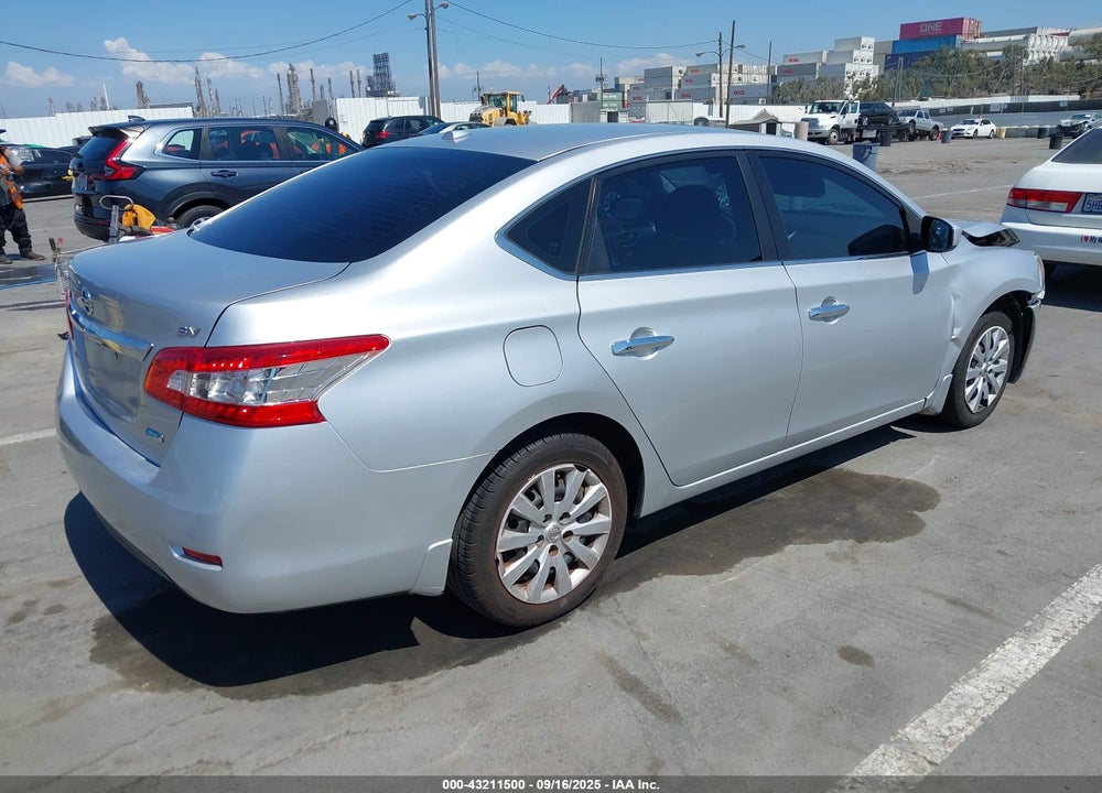 2013 NISSAN SENTRA SV VIN: 3N1AB7AP7DL776155