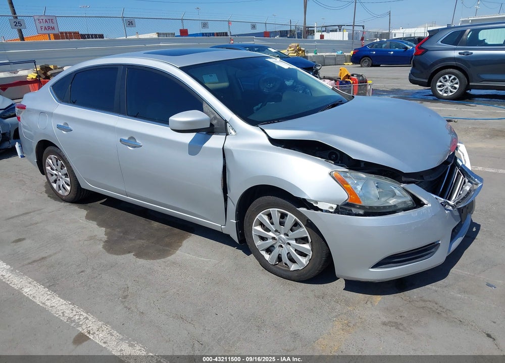 2013 NISSAN SENTRA SV VIN: 3N1AB7AP7DL776155