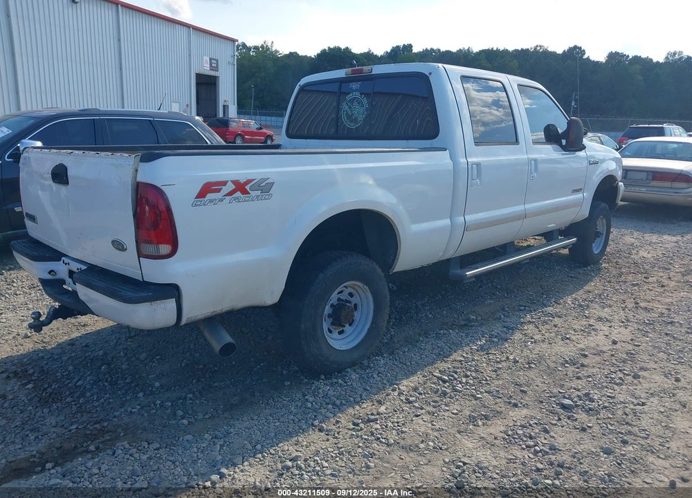 2004 FORD F-250 VIN: 1FTNW21P64EC61055