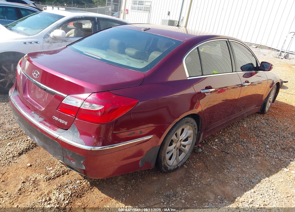 2013 HYUNDAI GENESIS 3.8 VIN: KMHGC4DD6DU225219