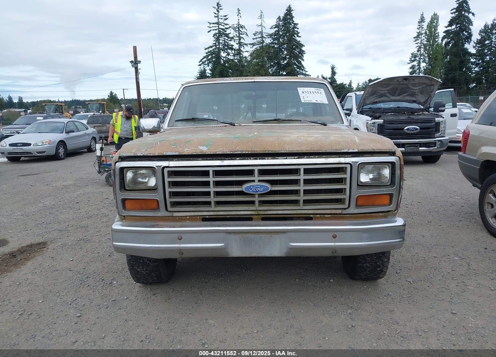 1983 FORD F150 VIN: 1FTEF15Y7DRA21714