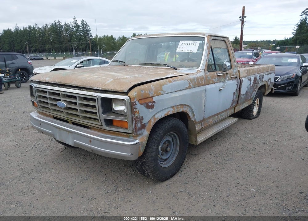 1983 FORD F150 VIN: 1FTEF15Y7DRA21714