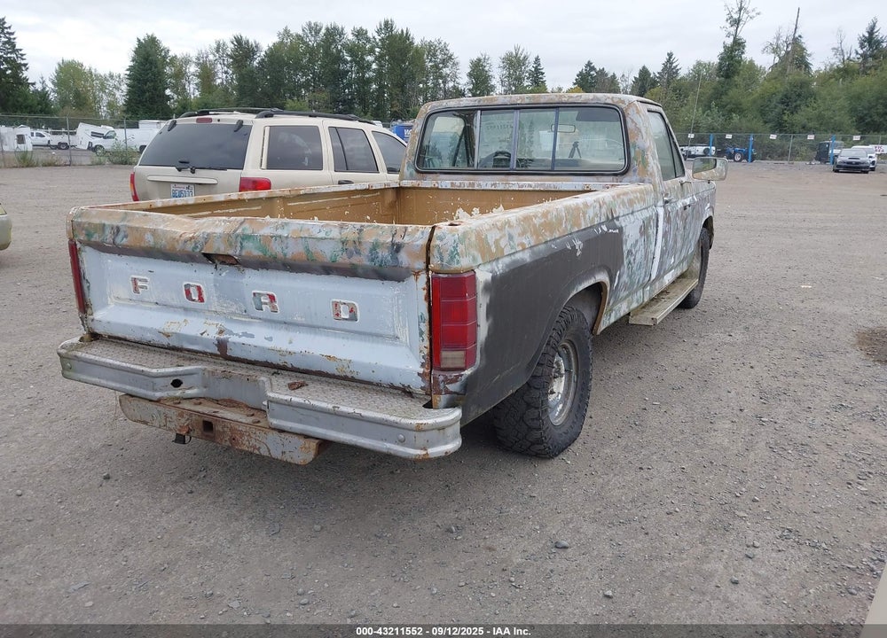1983 FORD F150 VIN: 1FTEF15Y7DRA21714