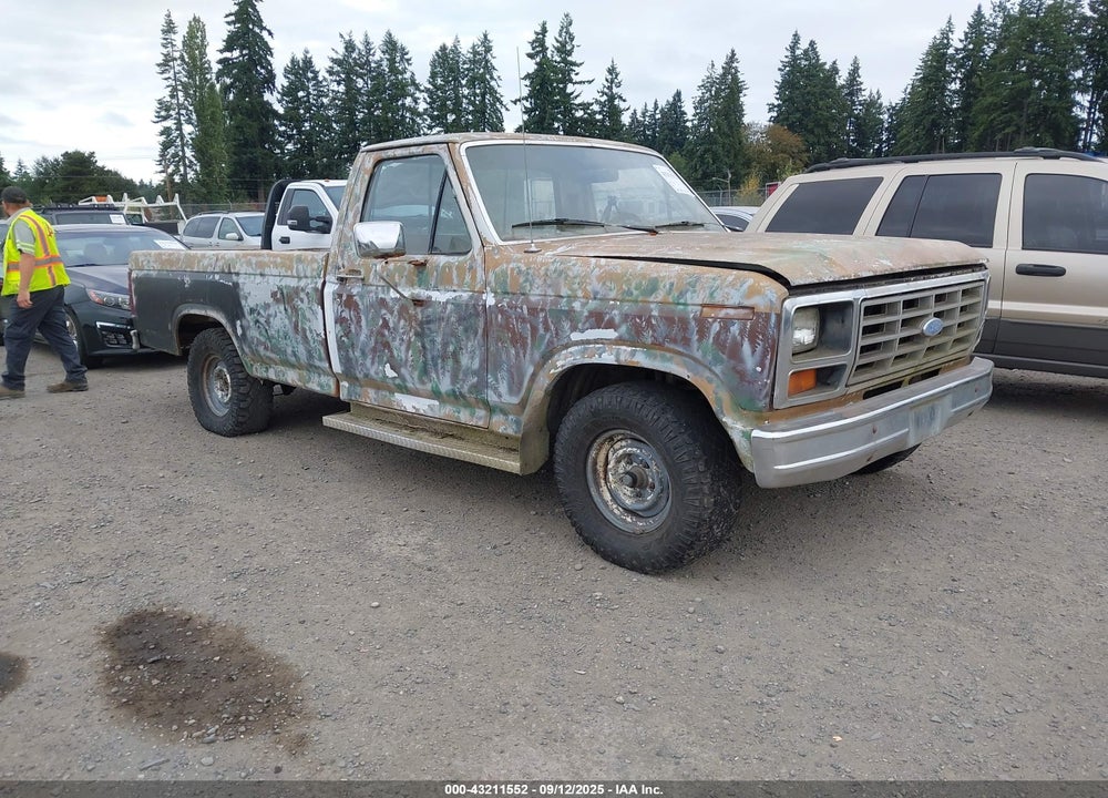 1983 FORD F150 VIN: 1FTEF15Y7DRA21714