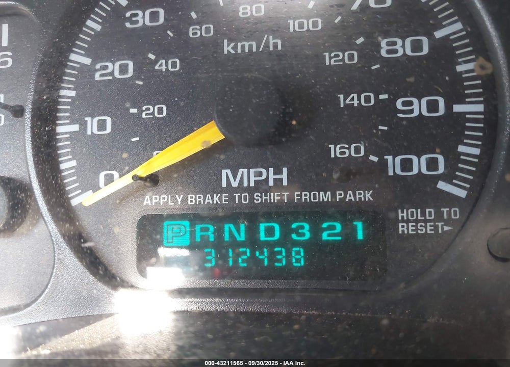 2002 CHEVROLET TAHOE Z71 VIN: 1GNEK13Z62R198993