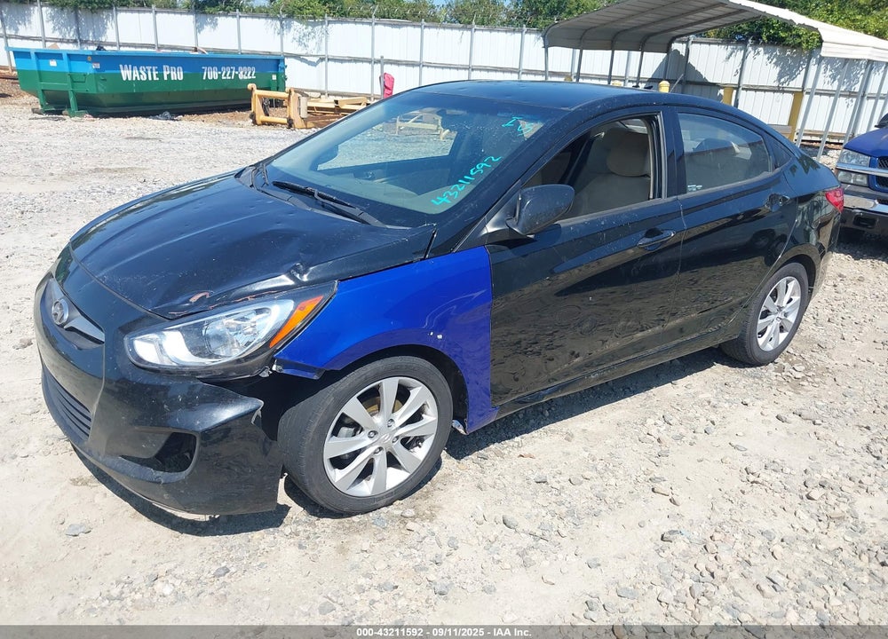 2013 HYUNDAI ACCENT VIN: KMHCU4AE5DU559203