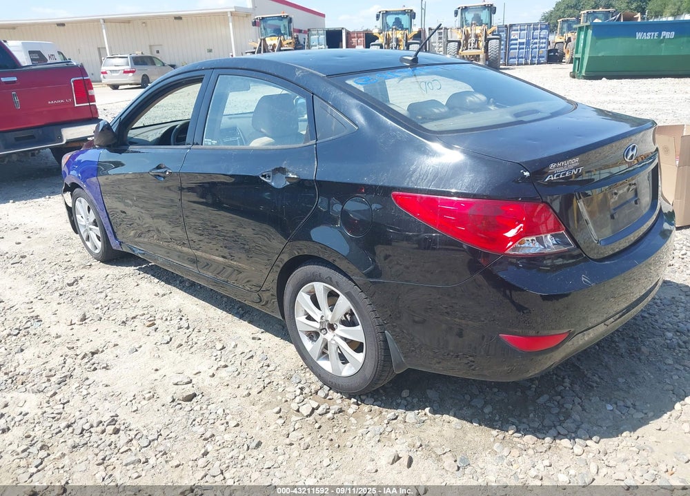 2013 HYUNDAI ACCENT VIN: KMHCU4AE5DU559203