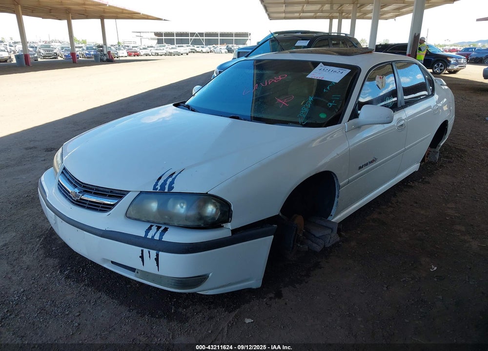 2004 CHEVROLET IMPALA LS VIN: 2G1WH52K749398374