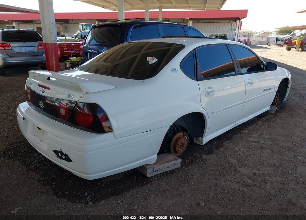 2004 CHEVROLET IMPALA LS VIN: 2G1WH52K749398374