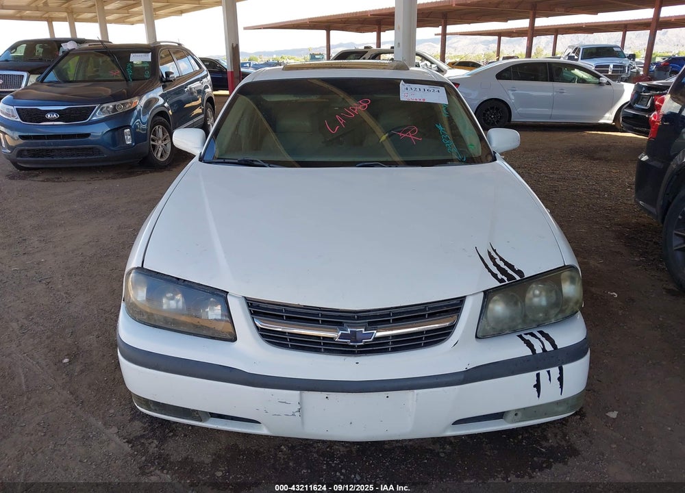 2004 CHEVROLET IMPALA LS VIN: 2G1WH52K749398374