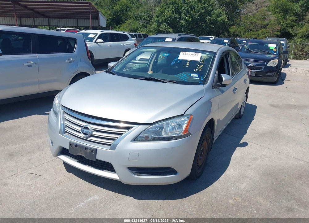 2013 NISSAN SENTRA VIN: 1N4AB7APXDN906304