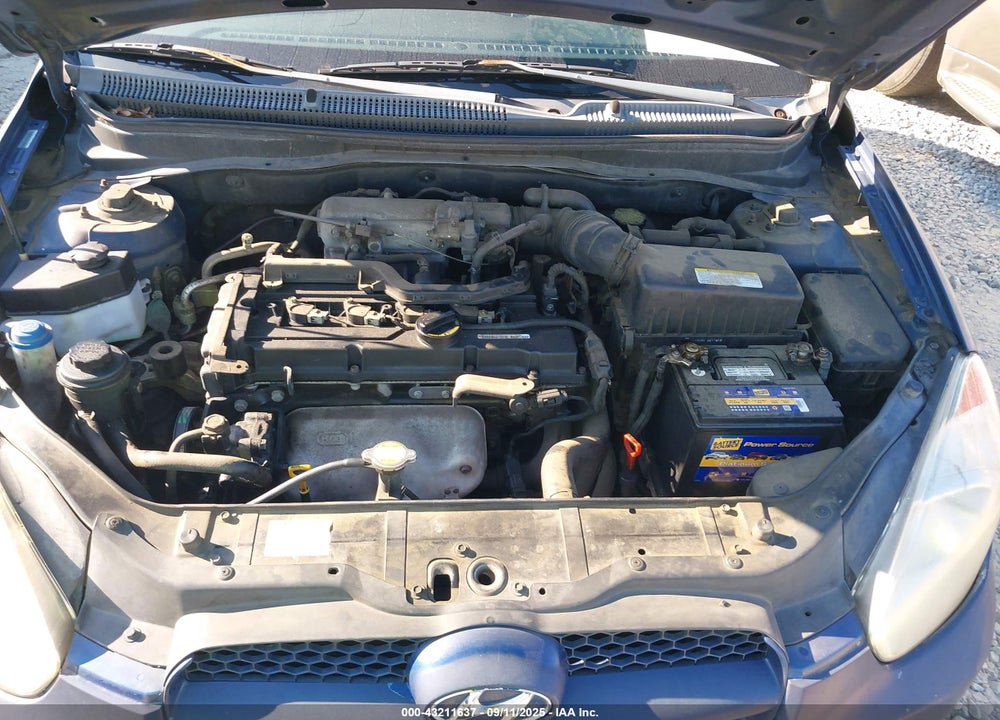 2007 HYUNDAI ACCENT GS VIN: KMHCM36C17U035505
