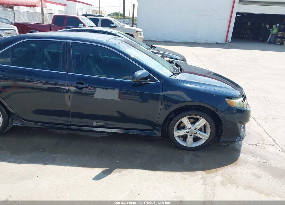 2012 TOYOTA CAMRY SE VIN: 4T1BF1FK6CU537017
