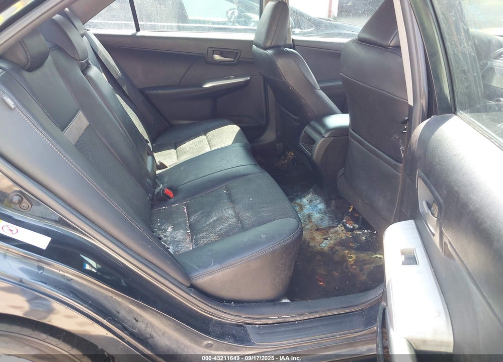 2012 TOYOTA CAMRY SE VIN: 4T1BF1FK6CU537017
