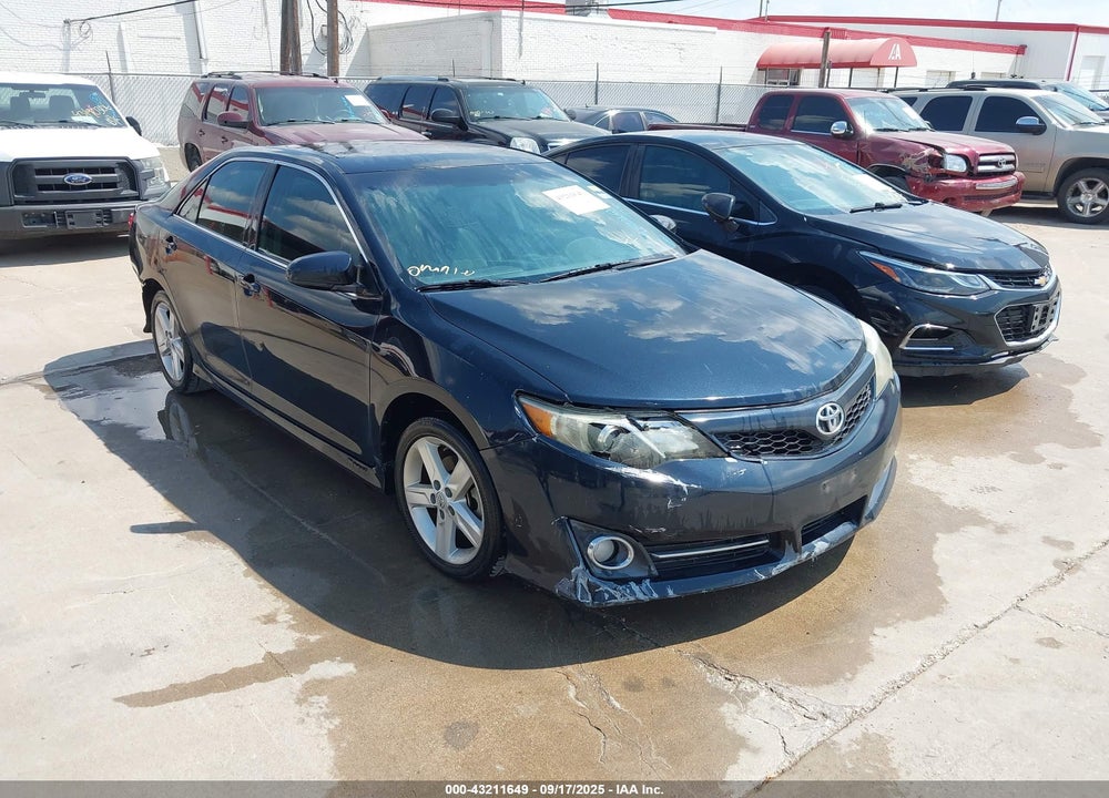 2012 TOYOTA CAMRY SE VIN: 4T1BF1FK6CU537017