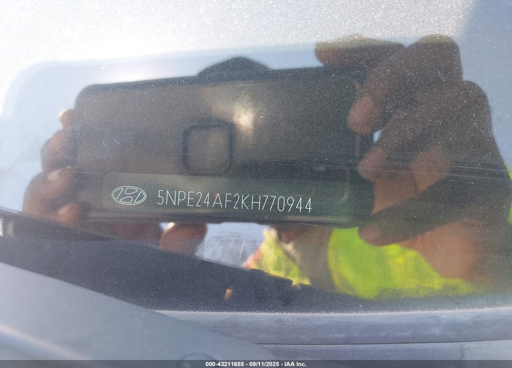 2019 HYUNDAI SONATA SE VIN: 5NPE24AF2KH770944