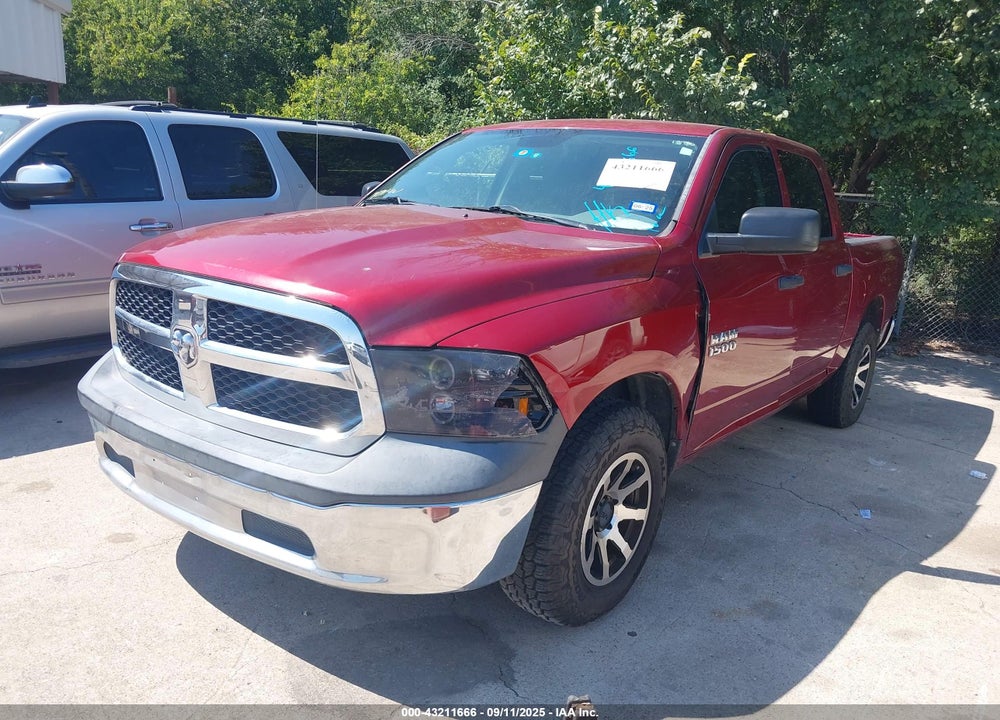 2013 RAM 1500 TRADESMAN VIN: 1C6RR6KP4DS628834