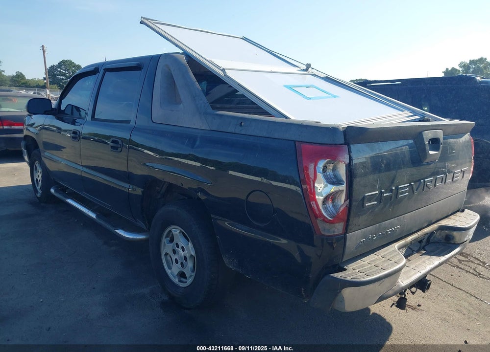 2005 CHEVROLET AVALANCHE 1500 LS VIN: 3GNEC12Z25G213315