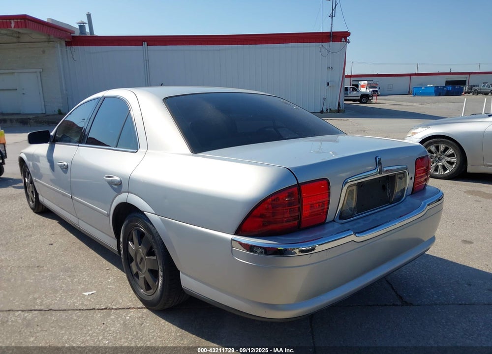 2002 LINCOLN LS V6 AUTO/V6 MANUAL/W/CONVENIENCE VIN: 1LNHM86SX2Y639016