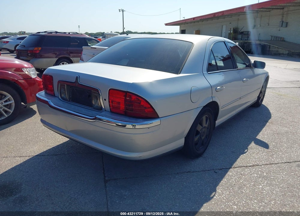 2002 LINCOLN LS V6 AUTO/V6 MANUAL/W/CONVENIENCE VIN: 1LNHM86SX2Y639016