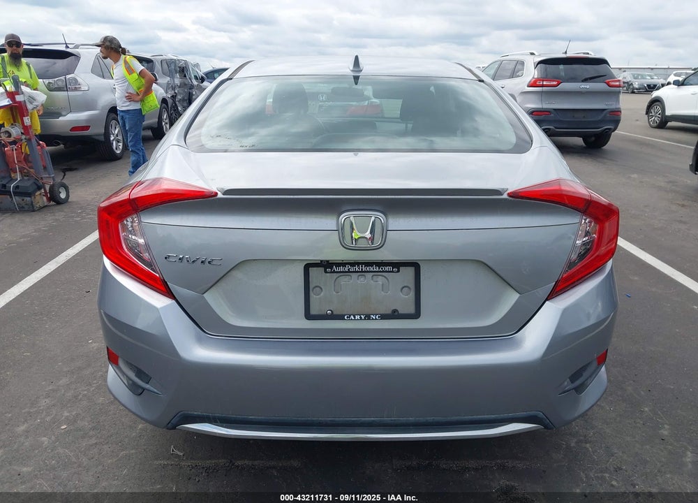 2019 HONDA CIVIC VIN: 19XFC1F35KE214016