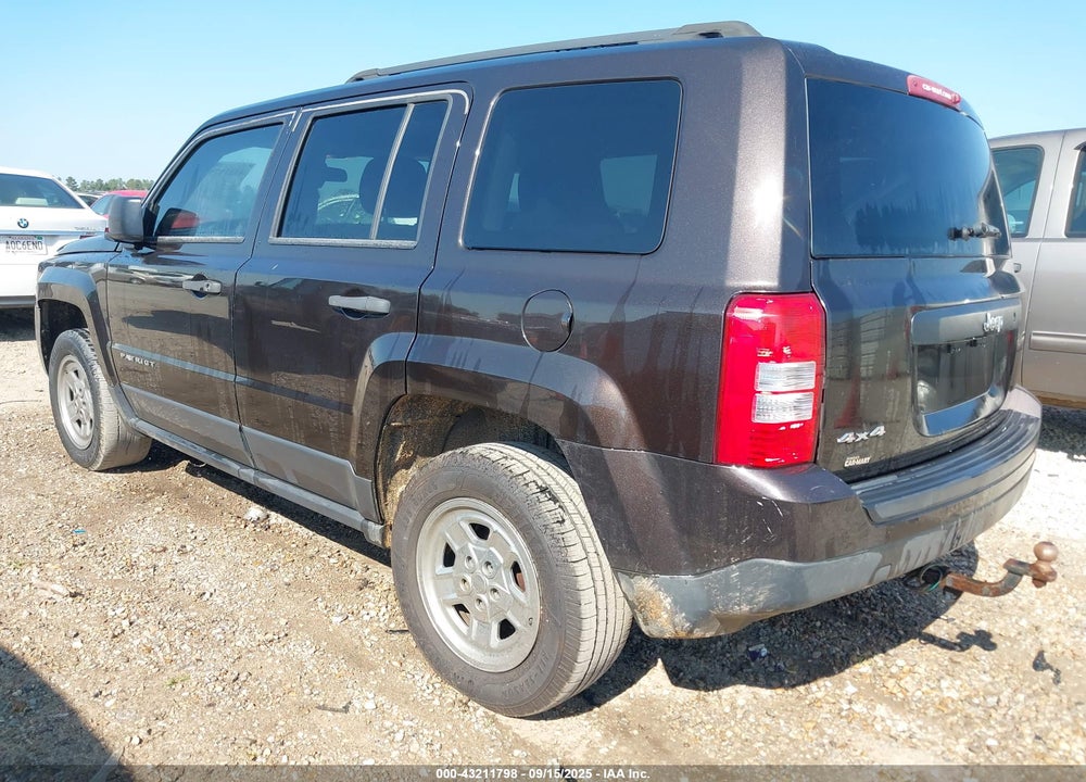2014 JEEP PATRIOT VIN: 1C4NJRBB7ED776857